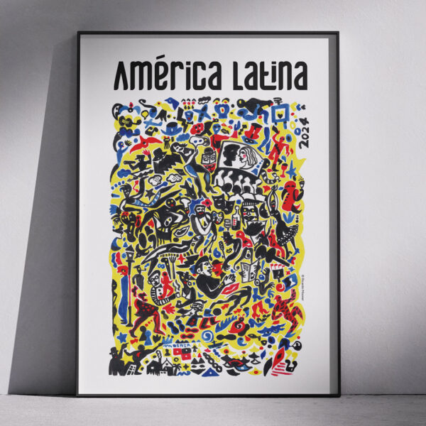 Poster « América latine » par Ricardo Mosner