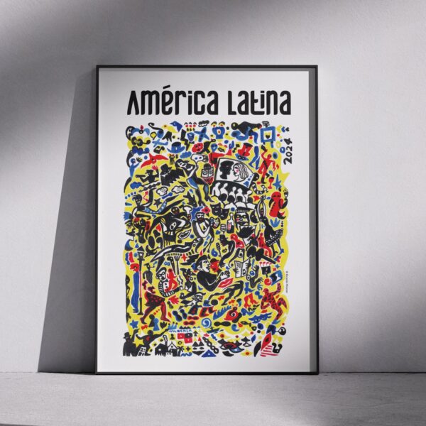 Cuadro América Latina por Mosner