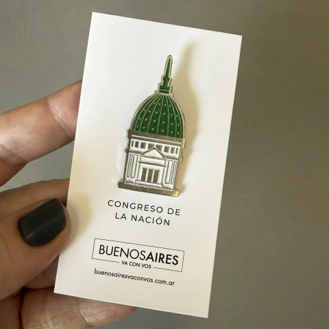 Pin metálico Congreso Nacional - Image 2