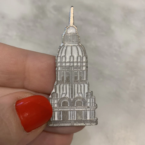 Palacio Barolo Enamel Pin - Image 2