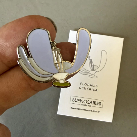 Pin's en émail Floralis Genérica