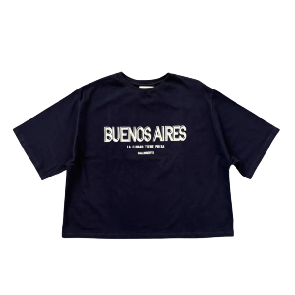 T-shirt bleu marine Buenos Aires