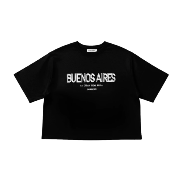 T-shirt noir Buenos Aires
